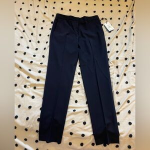 DKNY Navy Slim Leg Pants